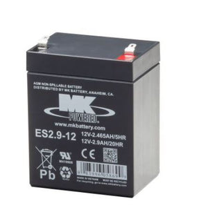 12V 2.9AH Sealed Lead Acid Battery