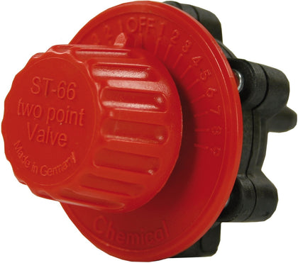 ST66 METERING VALVE RED TOP