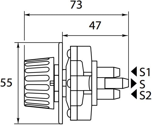 ST66 Metering Valve Red Top