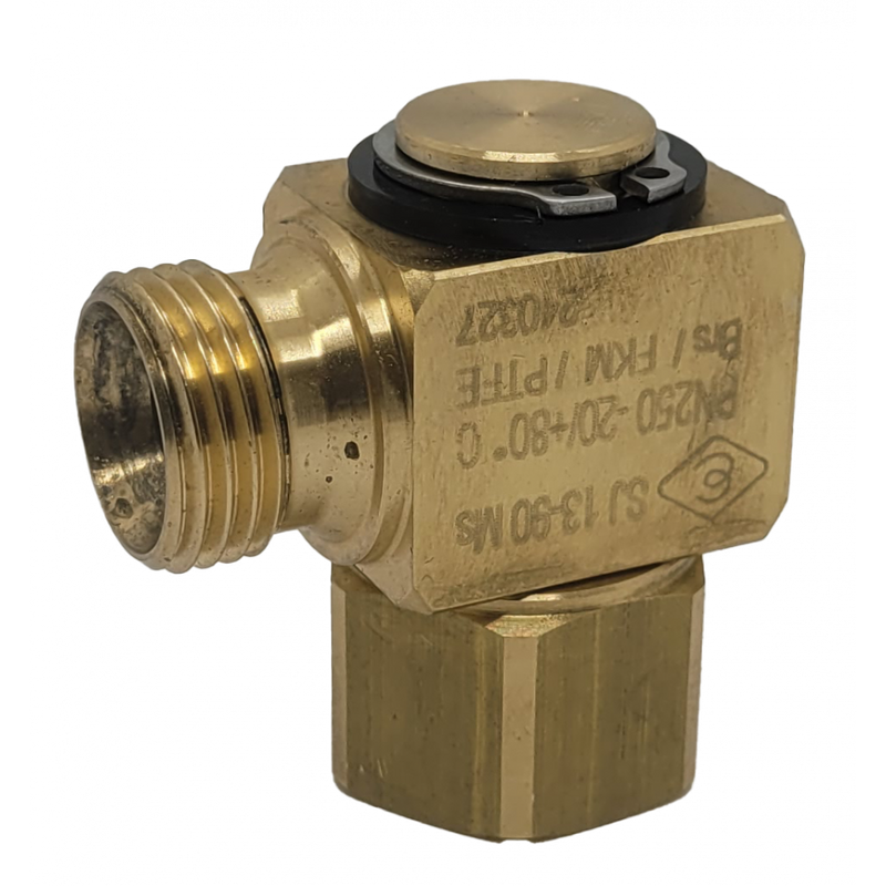 1/2" Brass S/R 90 Swivel Magnum Reel6 ( Hose reel swivel)