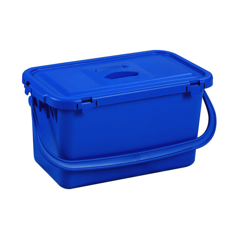 Blue Window Cleaning Bucket 15L with Lid