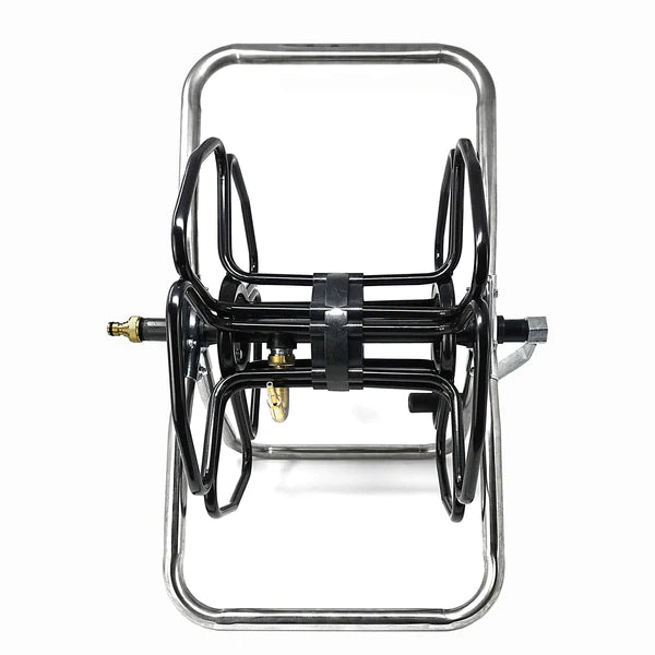 STAINLESS STEEL FREESTANDING HOSE REEL