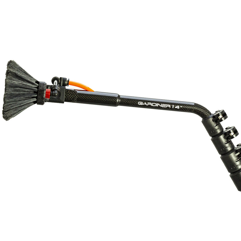 Gardiner Quick-LoQ Carbon Gooseneck 14" (35cm) 55°