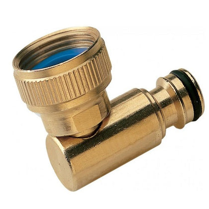 Garden Hose 90° Swivel QR Adaptor