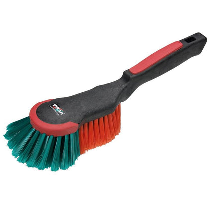 Vikan Hand Brush with Rubber Edge