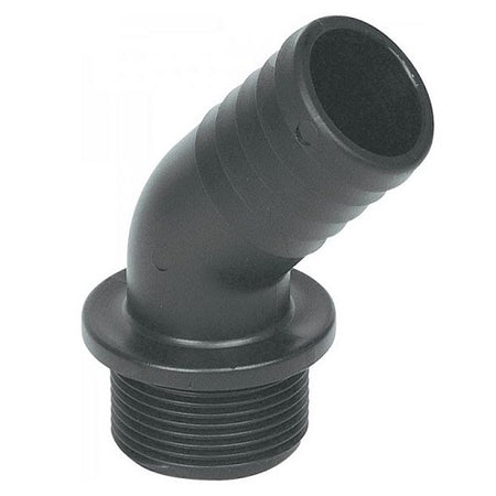 45° Hose Barb x Male Thread (Select size)