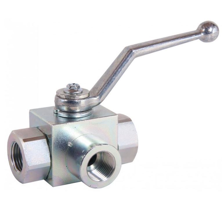 3 Way Ball Valve - L Port