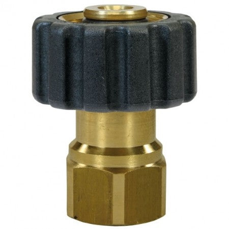 ST40-M22 F to 1/8"F-1/2" FEMALE TO FEMALE QUICK SCREW COUPLING ADAPTOR (SELECT SIZE)