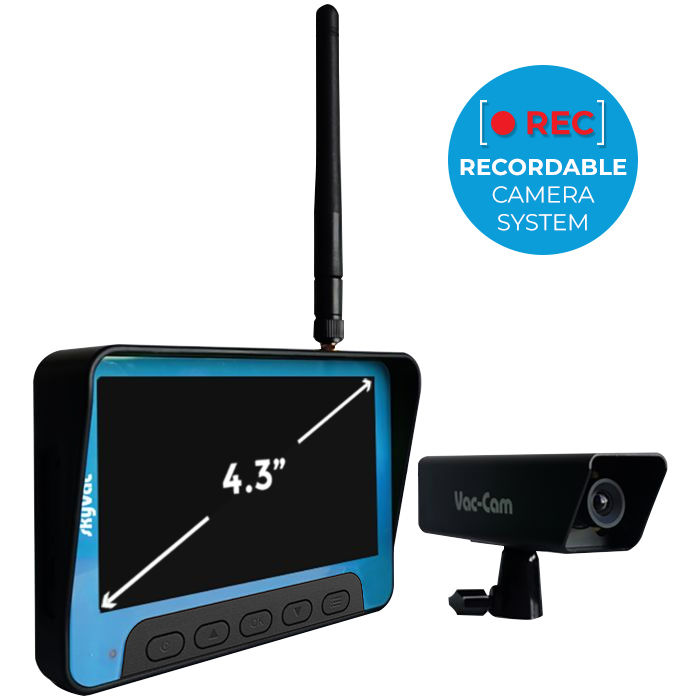 SkyVac Recordable Inspection System Gutter Inspection Camera