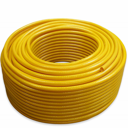 8mm Yellow Microbore Reinforced hose 100m