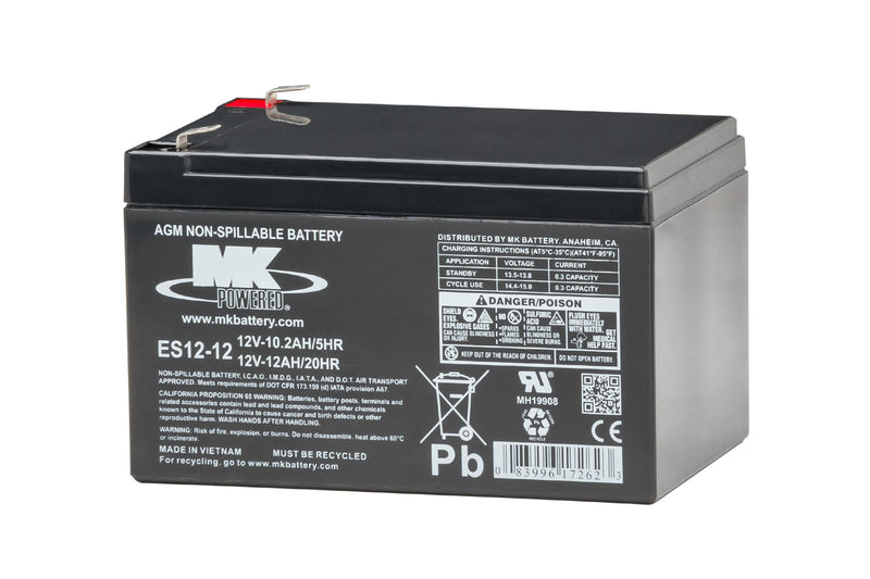 12V 12AH Sealed Lead Acid Battery
