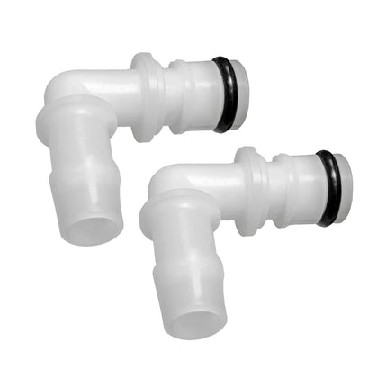 QD Elbow Fittings - Pair
