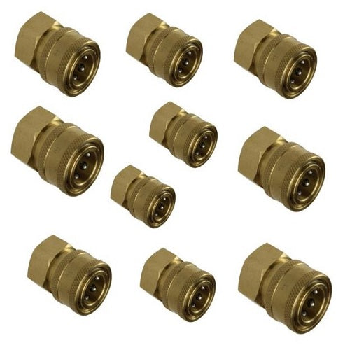 BRASS QUICK RELEASE COUPLING 3/8" FEMALE