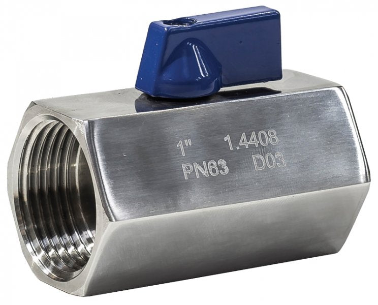 Mini Ball Valve - AISI 316 (Select size)