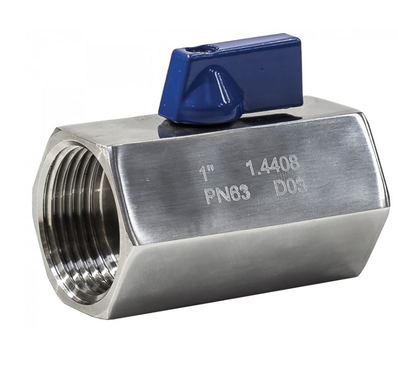 Mini Ball Valve - AISI 316 (Select size)