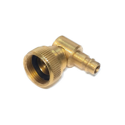 Brass 90° Series 26 Male to 3/4