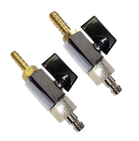Series 21 Male TAP VALVE to Hose Tail Couplings