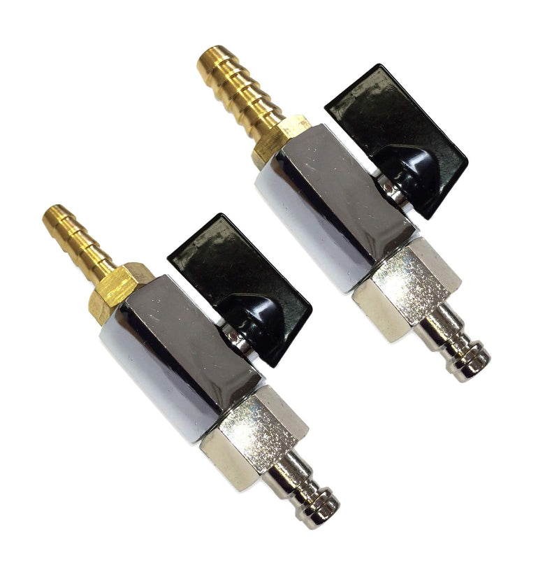 Series 21 Male Tap Valve to Hose Tail Couplings