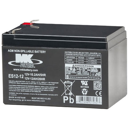12V 12AH Sealed Lead Acid Battery