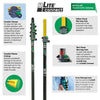 Unger HiFlo NLite CT67G - Carbon Fibre Master Pole 4 Section 22ft / 6.00m