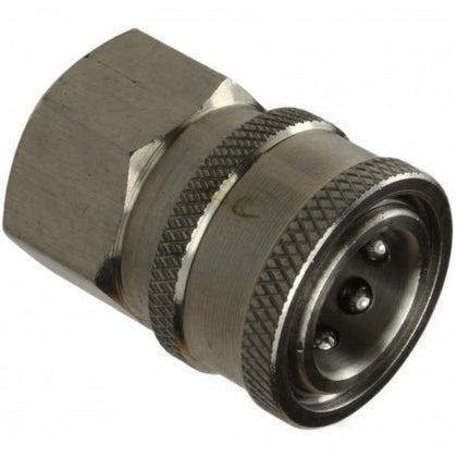MIDI STAINLESS STEEL QUICK RELEASE COUPLING 3/8